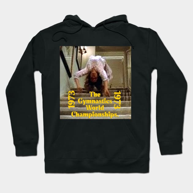 Exorcist Horror Movie Gymnastics Hoodie by Digital GraphX